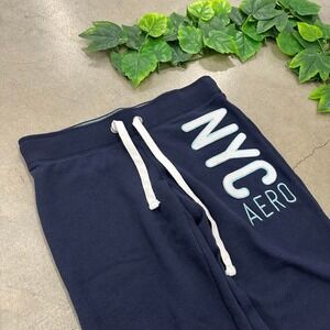 Aeropostale NYC Aero Navy Blue Logo Sweatpants